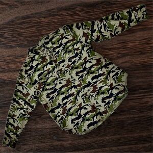 NWT Camouflage button down shirt Men's XXL